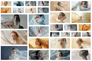 148 Young wrapped models, a Beauty & Fashion Photo by Handmadefont (Thumbnail 6 of 153)