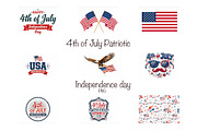 4th of July Patriotic Independence, a Seasonal Illustration by VetalStock (Thumbnail 3 of 3)