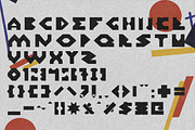 Rodchenko The Constructivist Font #1, a Blackletter Font by bbymedia.store (Thumbnail 3 of 3)