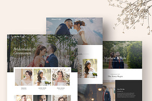 Wedding Wordpres Theme Elementor Kit