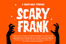 Scary Frank Font - Horror Font