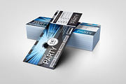 Printable Event Ticket Template, a Card Template by BrandlyTemplate (Thumbnail 3 of 3)