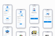 Wash It : Laundry App UI kit, an UI Kit Template by App Innovation (Thumbnail 5 of 6)