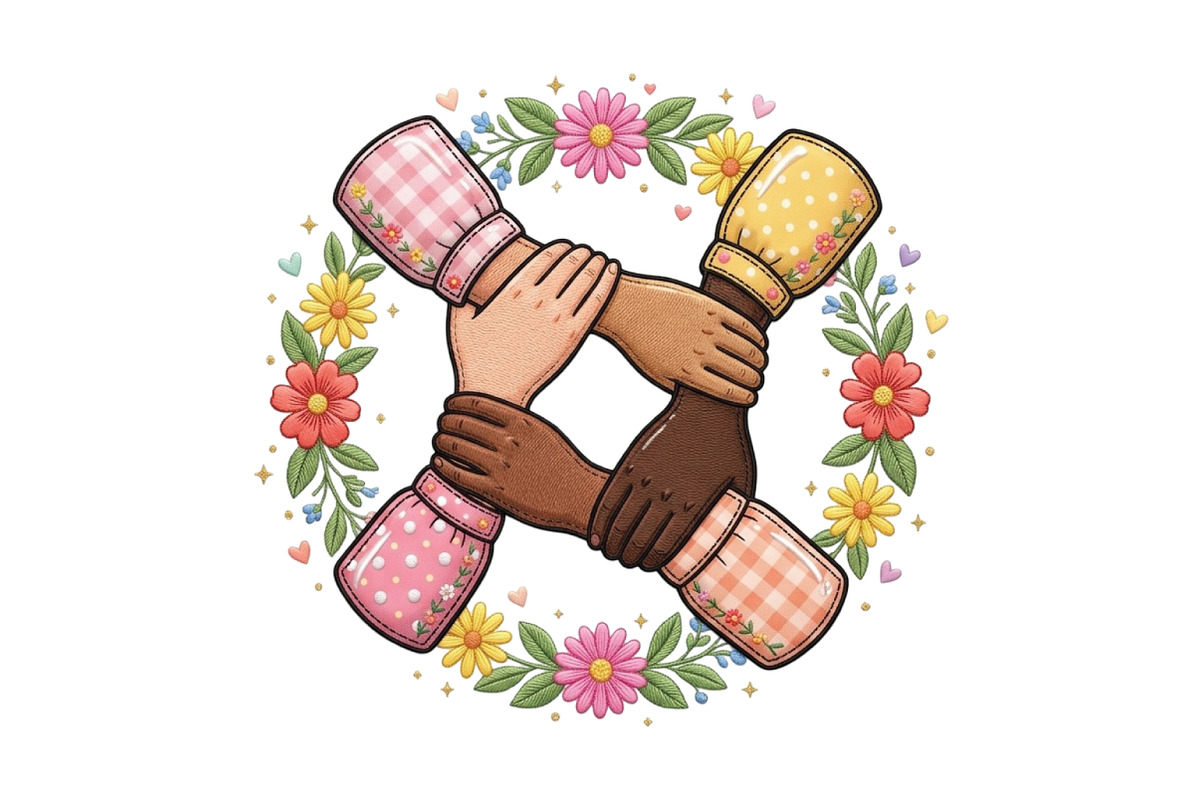 Boho Floral Mom Mother's Day Gift PN, an Illustration by CraftArtStudio (Photo 1 of 4)