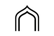 Islamic Arch Window Vector Bundle, an Illustration by yasushie (Thumbnail 33 of 51)