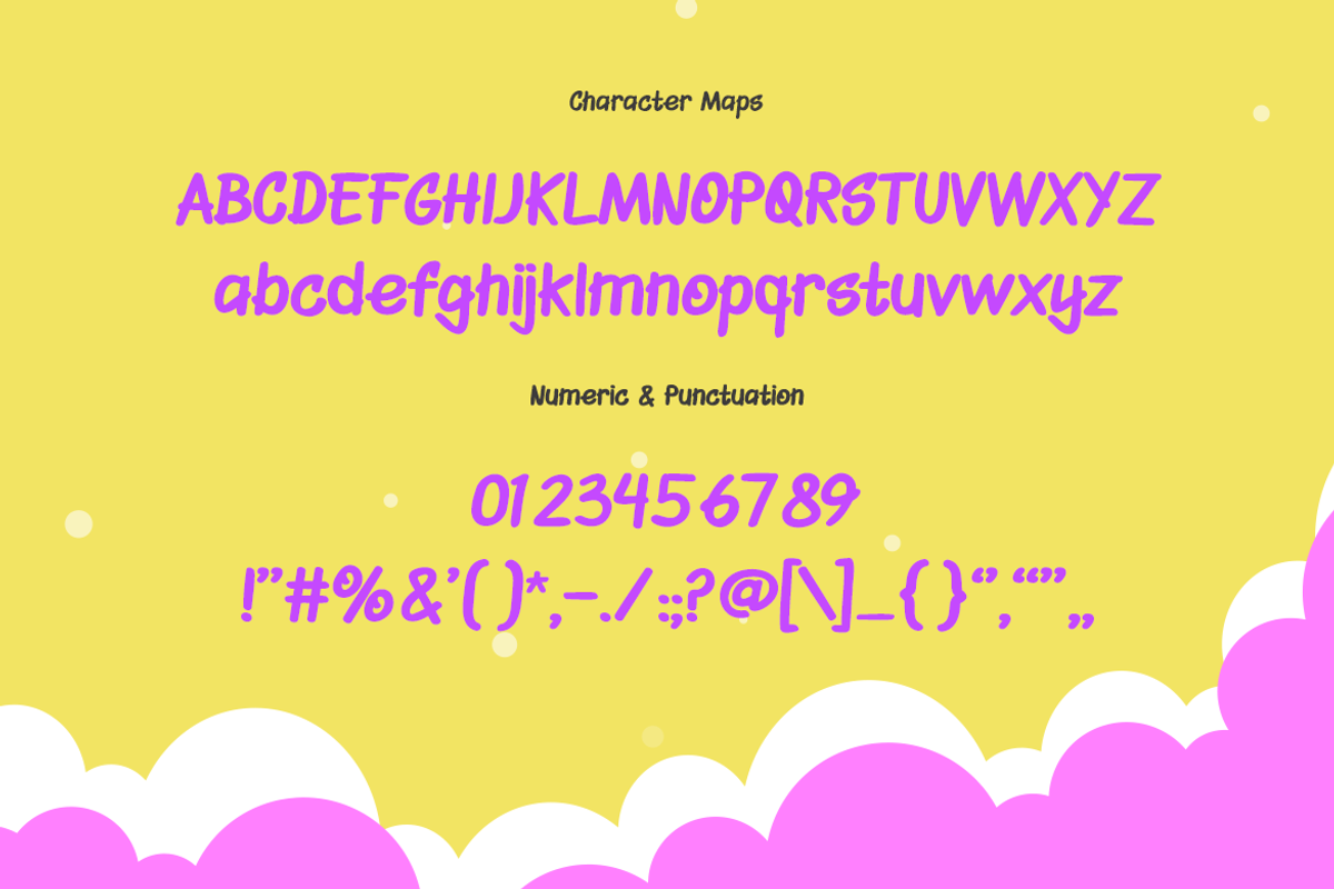 Snack Font – Kids Snack Display Font, a Sans Serif Font by Pinisi ART (Photo 2 of 9)