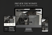 Wix Website for Social Media Manager, a Wix Template by Meraki Templates (Thumbnail 7 of 9)