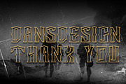DEGRIEF Vintage Blackletter Display, a Blackletter Font by dansdesign (Thumbnail 4 of 11)