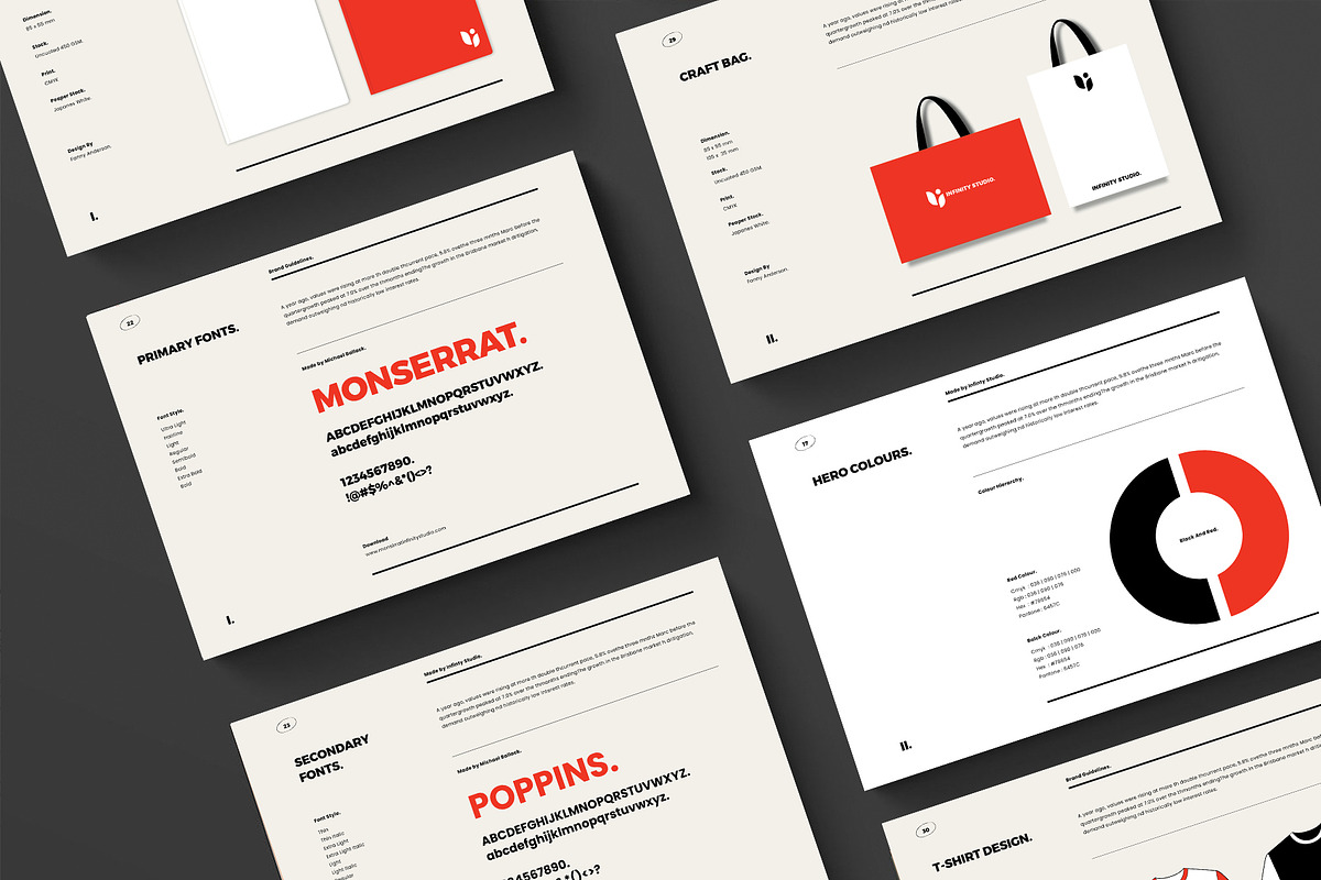 Brand Guidelines, a Brochure Template by Occy Design (Photo 5 of 9)