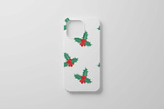 Holly Berries Seamless Pattern, a Pattern Graphic by Viktorijareut (Thumbnail 3 of 5)