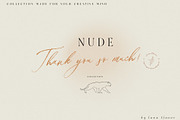 NUDE neutral textures & infographic, an Object Graphic by Lana Elanor (Thumbnail 13 of 13)