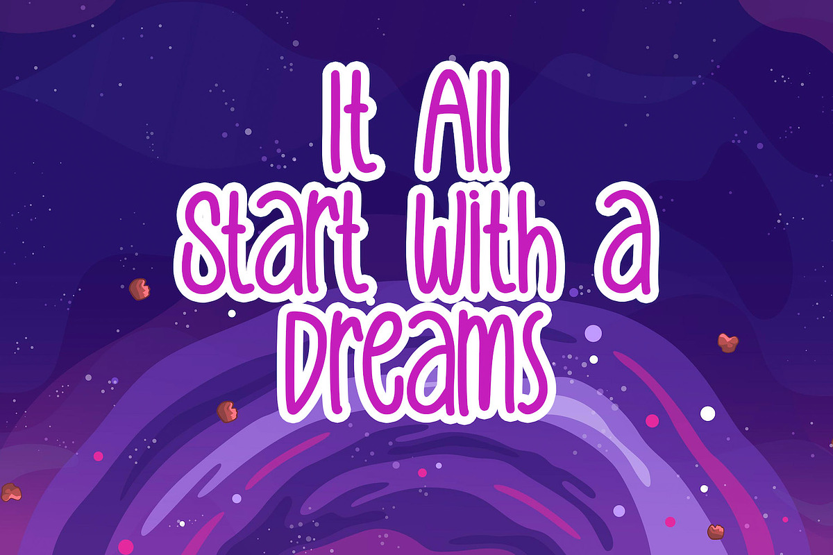 Pisang Keju - Playful Display Font, a Sans Serif Font by StringLabs (Photo 2 of 7)
