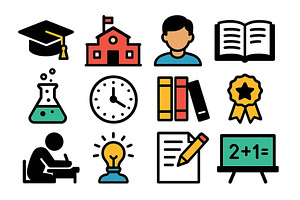 Vector illustration depicting, an Education Illustration by ZinetroN