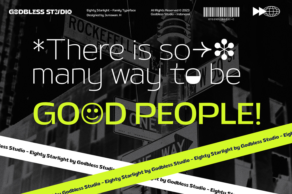 Eighty Starlight, a Sans Serif Font by Godbless Studio (Photo 16 of 18)
