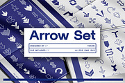 Arrow Icon Vector Pack, an Icon by Tekuni (Thumbnail 1 of 14)