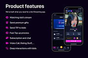 Bunny - Idol Streaming App UI Kit, an App Template by sythongnguyen777 (Thumbnail 2 of 6)
