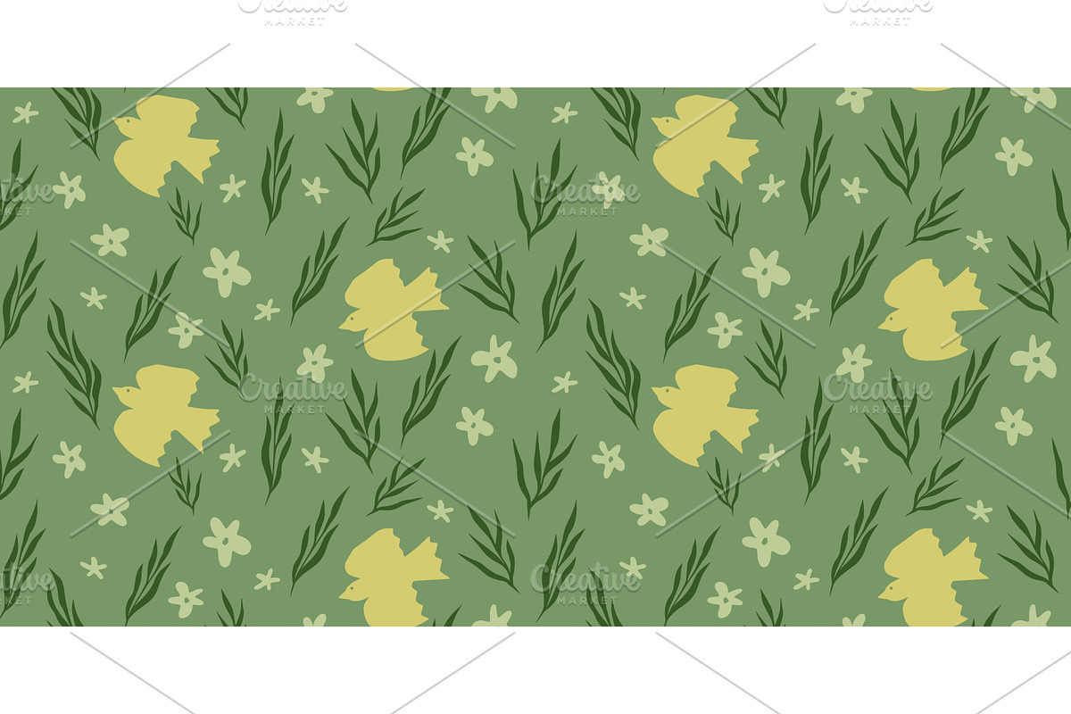 Boho organic pattern with cut, an Illustration by art PVP - market