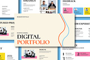 Modern Portfolio Presentation, a Presentation Template by Mighty-Slide (Thumbnail 1 of 5)
