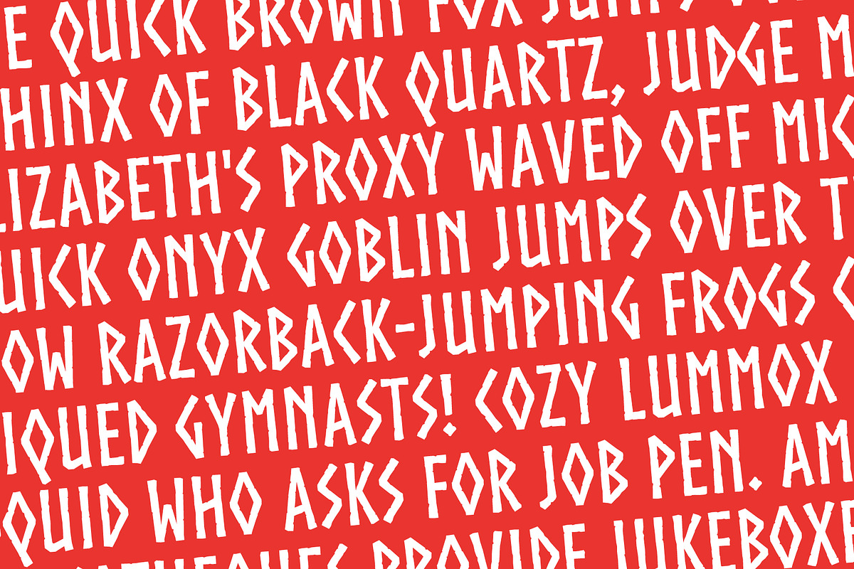 NORTHMAN, a Font by Loudoun Design Co. (Photo 3 of 5)