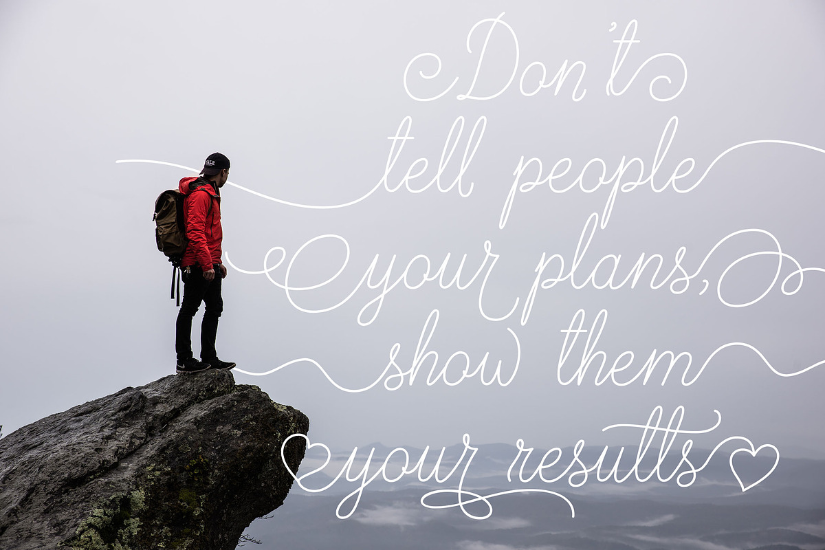 Artemia Script, a Script Font by Royaltype (Photo 4 of 6)