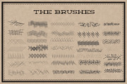 Hatching and Stippling Brushes, a Brushes & More by Compositor's Corner (Thumbnail 2 of 2)