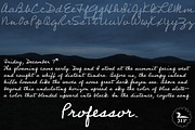 Professor, a Script Font by Three Islands Press (Thumbnail 1 of 5)