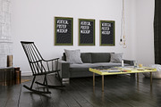 Natural Frame Mockup Set, an Advertising Mockup by PSD Market (Thumbnail 9 of 13)