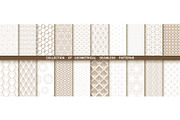 Geometric set of seamless patterns, a Pattern Graphic by RODINA (Thumbnail 1 of 3)