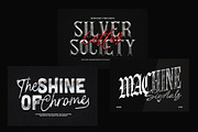 Silver Chrome Typography Text Effect, a Layer Style Add-On by Matsero (Thumbnail 2 of 4)