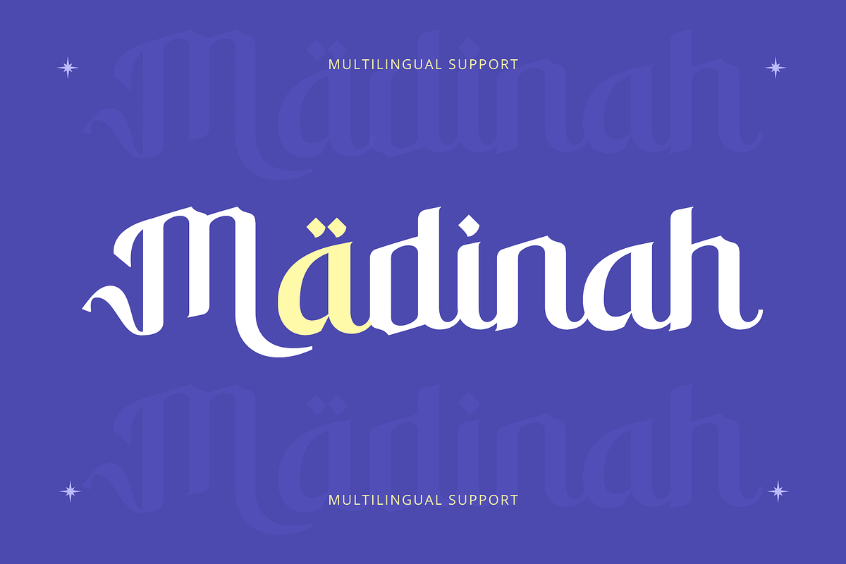 Biabic Arabic - Branding Logo Font, a Script Font by Nirmana Visual (Photo 5 of 9)