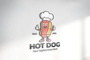 Cute Hot Dog Logo Template, a Branding & Logo Template by YUDesignStore (Thumbnail 5 of 7)