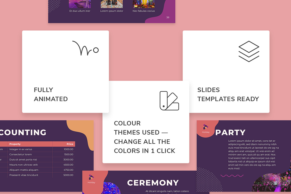 Presentation Event Management, a Presentation Template by TemplatesNow! (Photo 3 of 14)
