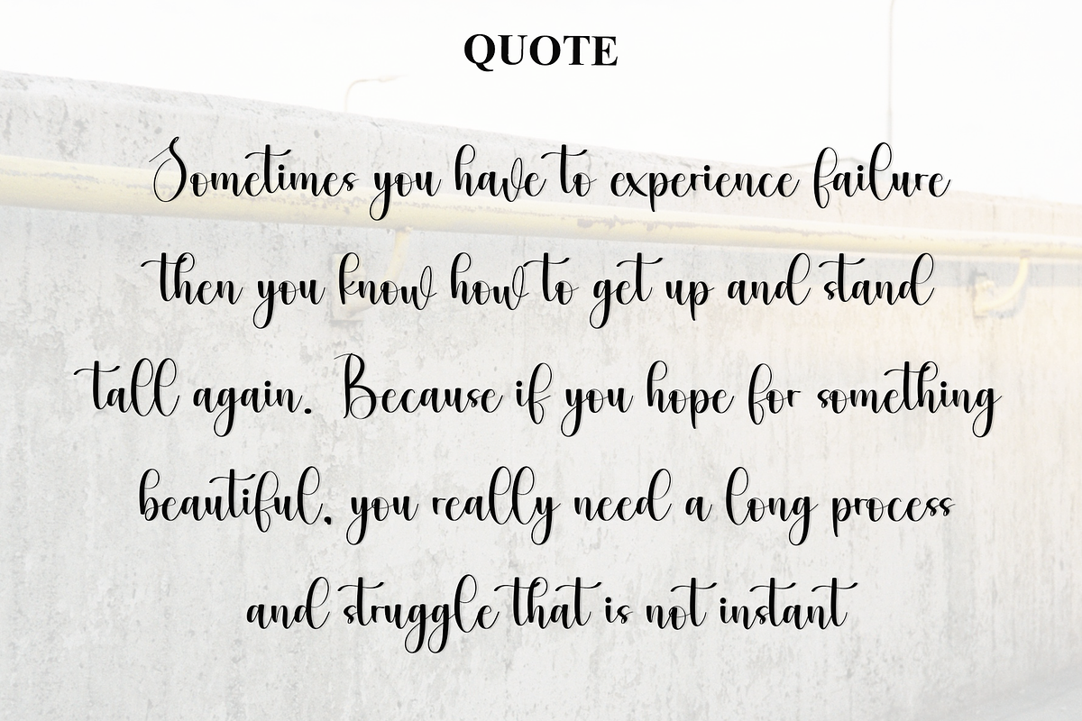 September Holiday, a Handwritten Font by FreshTypeINK (Photo 8 of 8)