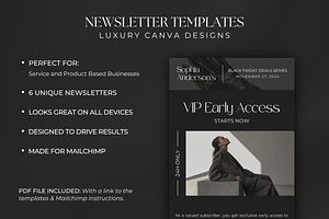 Black Friday Newsletter Templates