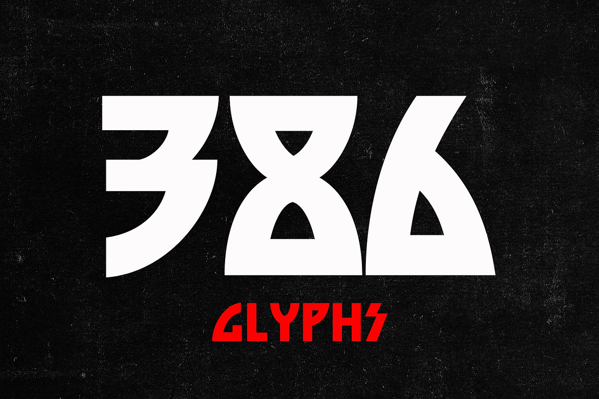 Thrash Burn - Rock n Roll Typeface, a Sans Serif Font by HipFonts (Photo 6 of 8)