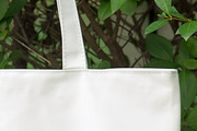 Tote bag mockup containing tote bag mockup, fabric, and background, a Beauty & Fashion Photo by Leo Flo Mockups (Thumbnail 2 of 3)