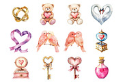 Romance Clipart, an Illustration by Design Market (Thumbnail 2 of 3)
