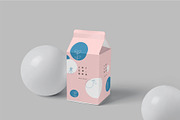 Small Juice Packaging Box Mockup, a Packaging Mockup by megostudi0 (Thumbnail 2 of 6)
