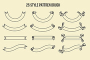 Vintage Ornaments Ribbon Banner, an Object Graphic by G7 (Thumbnail 5 of 6)