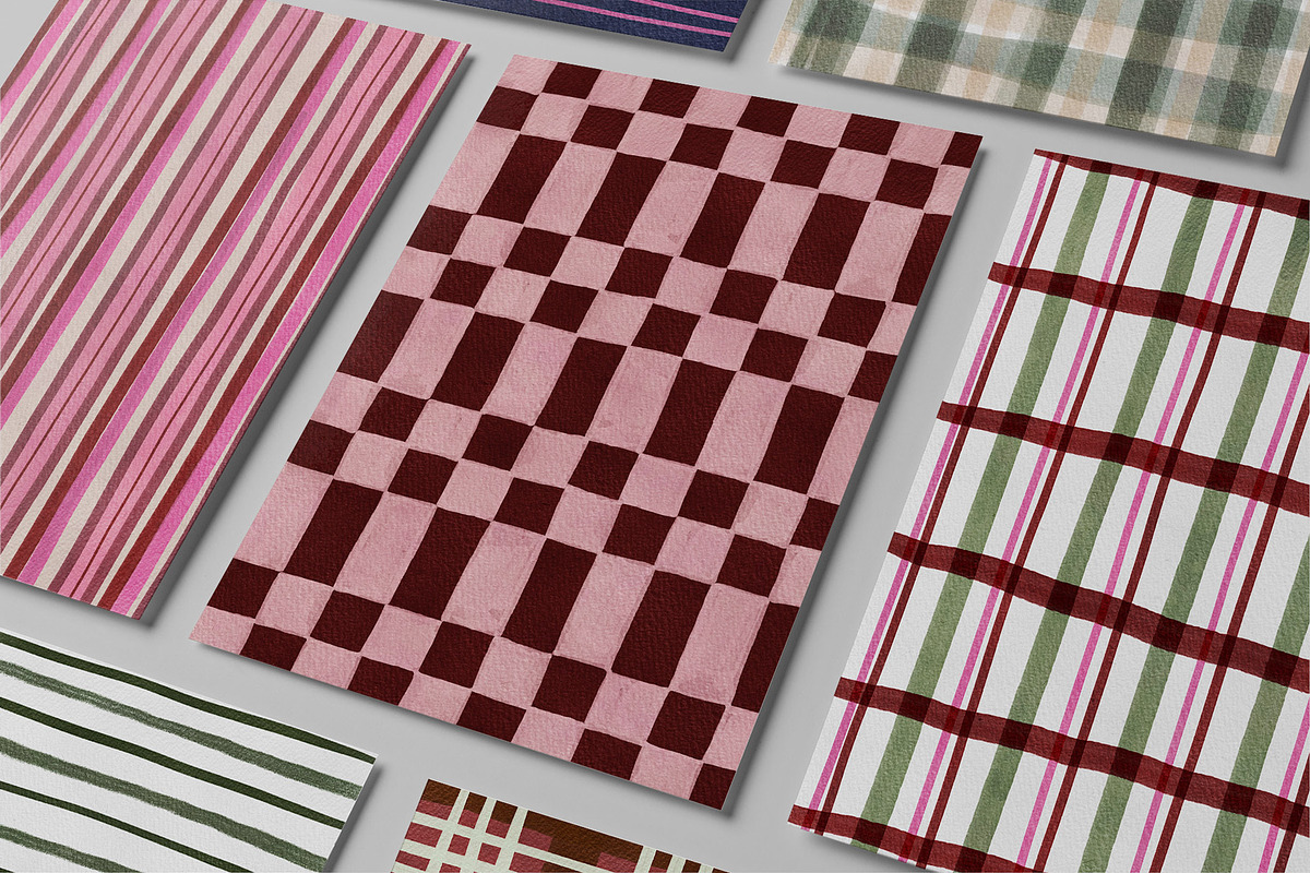 Painterly Christmas Backgrounds, a Background Graphic by SunnyAfternoons (Photo 16 of 16)