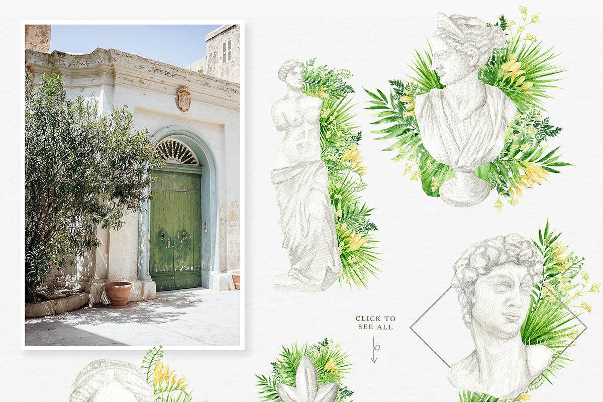 Antique Sculpture & Architecture, an Object Graphic by svetlanaARTdreams (Photo 2 of 16)