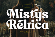 Mistys Relrica  Modern Retro Serif, a Serif Font by Letterena Studios (Thumbnail 1 of 15)