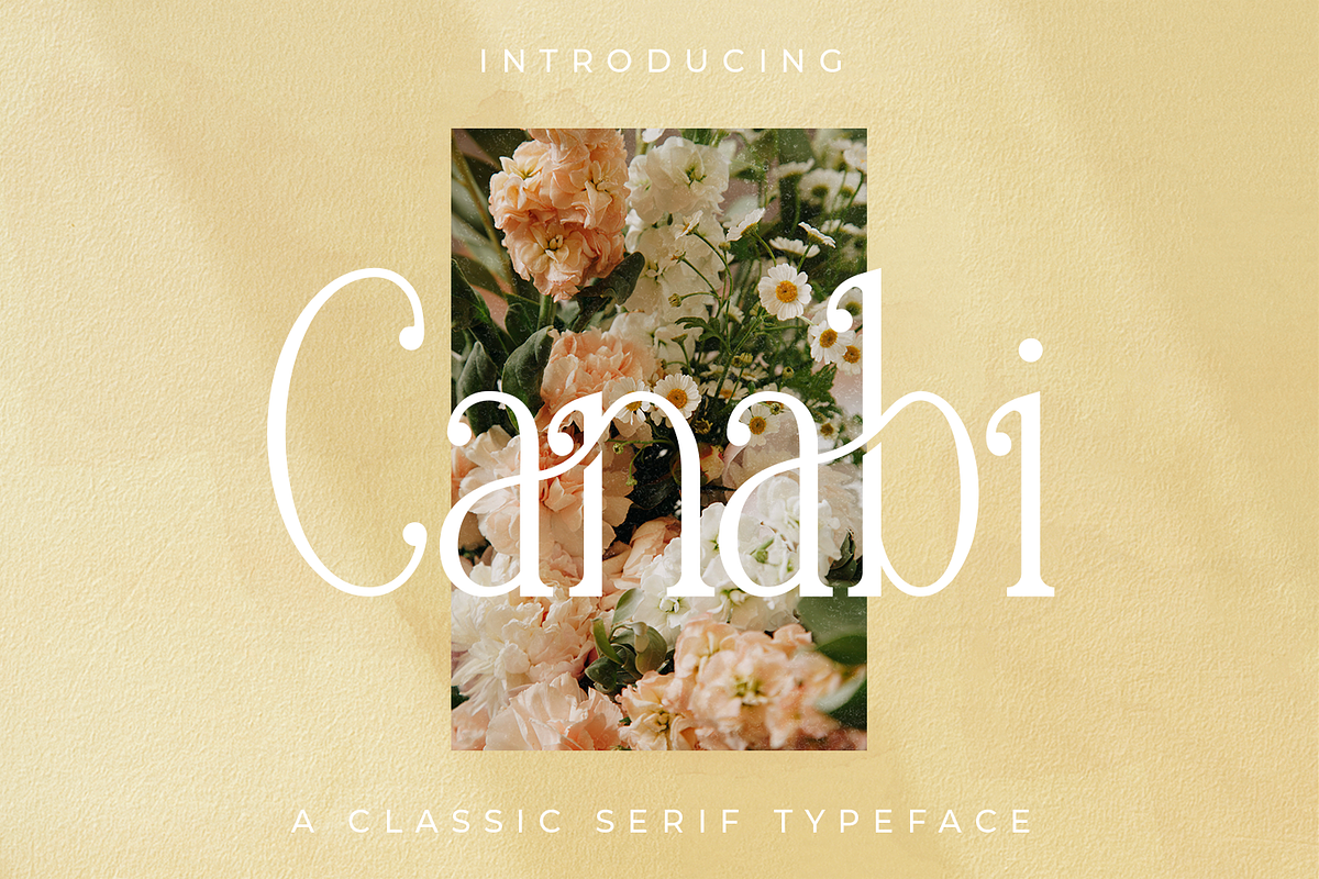 Canabi | A Classic Serif Font, a Serif Font by Avchi (Photo 1 of 10)