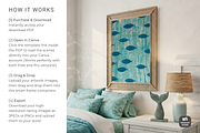 Coastal Beach House Wall Art Mockup, a Household Mockup by Mockup Scene (Thumbnail 7 of 11)