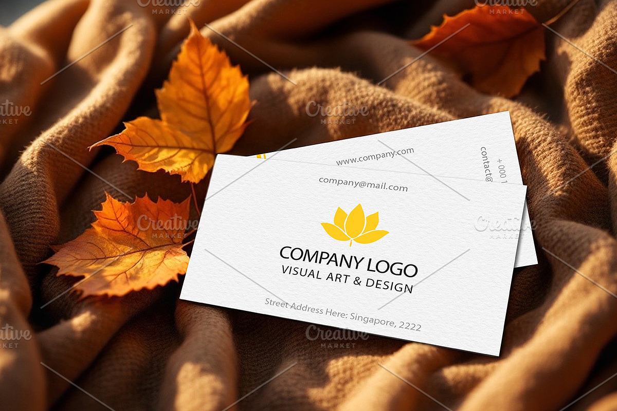 Business card, MockUP, an Advertising Mockup by Mockup Stories (Photo 2 of 2)