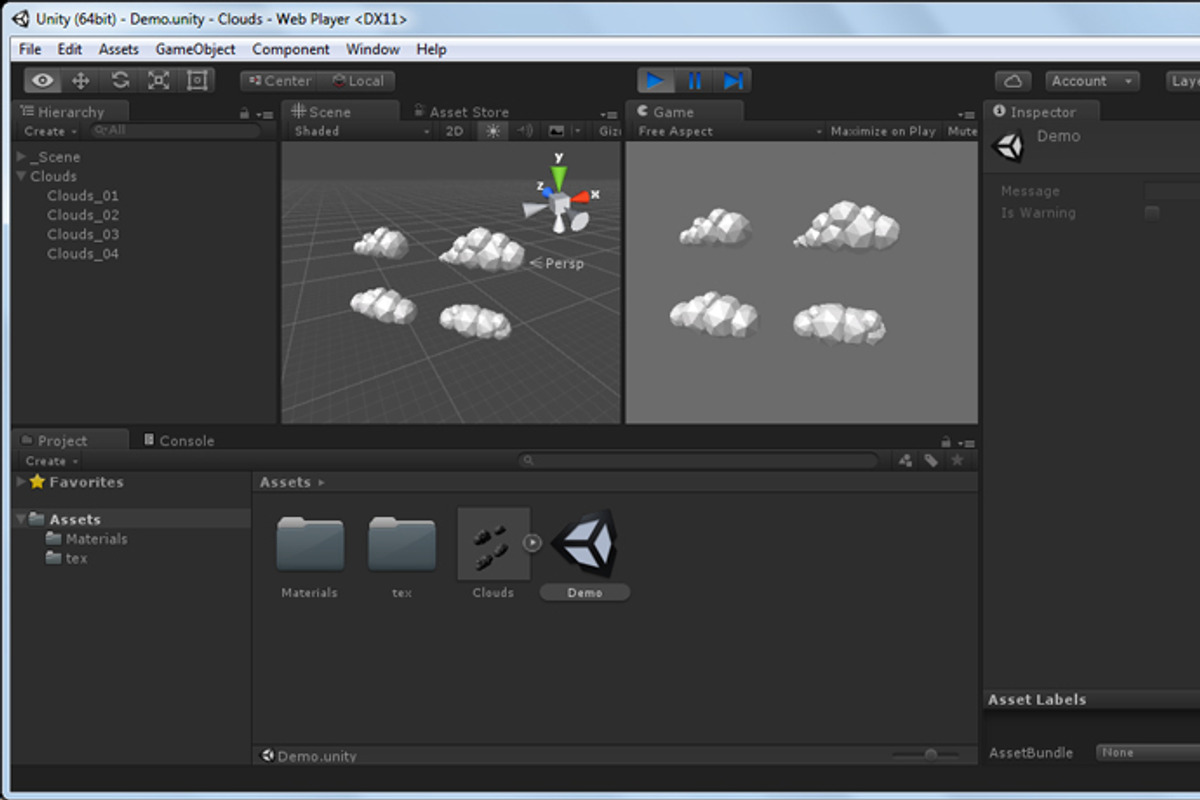 Low Poly Clouds Part 1, an Environmental 3D Model by CreativeeArt (Photo 6 of 6)