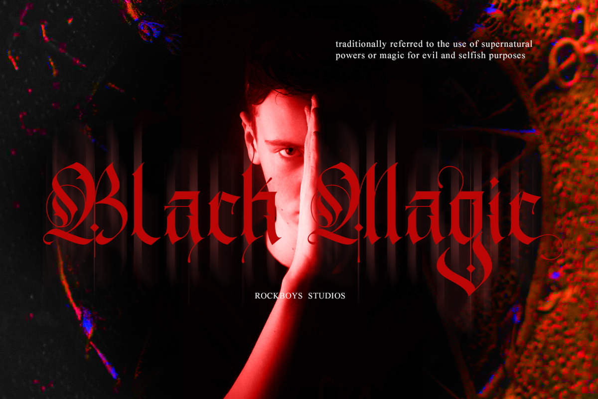 Gold Empire - Blackletter Font, a Blackletter Font by RockboyStd (Photo 5 of 16)