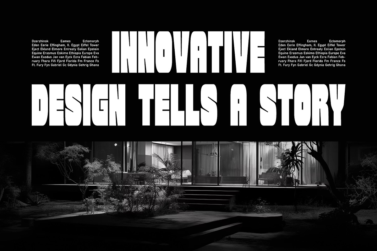 Ramosha Bold Condensed Font, a Sans Serif Font by Heinzel Std (Photo 2 of 12)