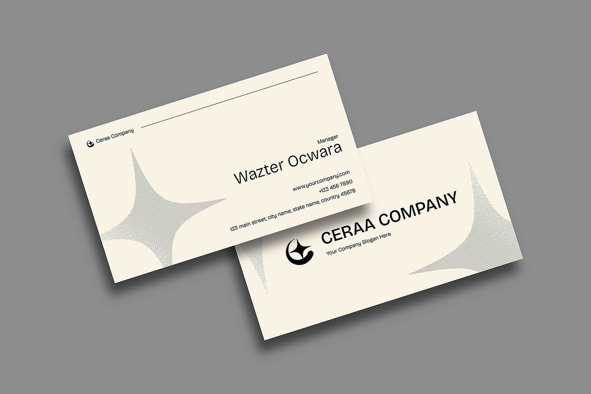 Dot Business Card, a Business Card Template by Siska Arista (Photo 2 of 2)