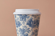 French Toile de Jouy Floral Pattern, a Pattern Graphic by elfy creative (Thumbnail 4 of 4)